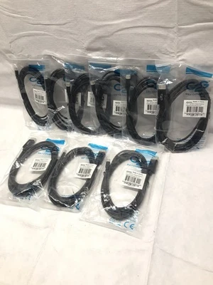9 pcs of New C2G - PT #: 54302 Mini DisplayPort to DisplayPort Cable 10FT - Image 1 of 2