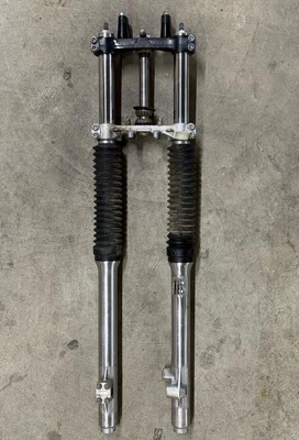 Garfos de suspensão dianteira esquerda direita Honda XR200R XR200 1995-2002 árvore tripla - Imagem 1 de 4