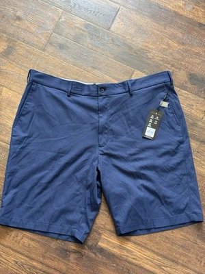 Walter Hagen Performance  Mens Golf Shorts Navy 10" Inseam Big & Tall 44,46,50  - Image 1 of 3
