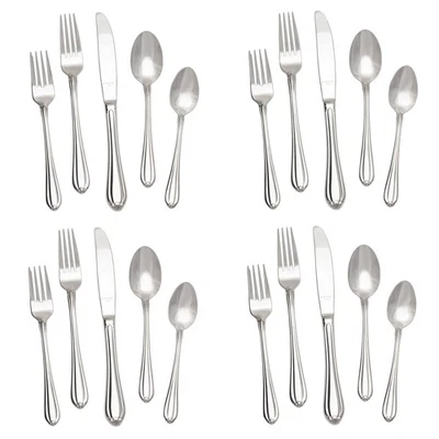 Gorham Melon Bud 18/10 Stainless Steel 20pc. Flatware Set (Service for Four) - Изображение 1 из 4