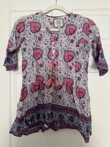 Pre-owned Little Bell By Alicia Bell Boho Dress Size 8 - Picture 1 of 3
