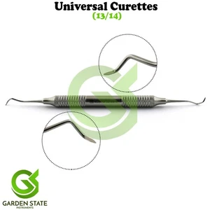 Periodontal Universal Curettes 13/14 Subgingival Scaling Scaler Hollow Handle - Picture 1 of 3