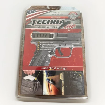 Techna Clip Concealment Carry Clip RH for Springfield XDM / XD Mod 2 XDMBR - Image 1 of 3