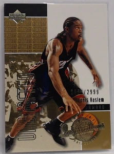 2003 Upper Deck Inspirations Undrafted Donis Haslem Rookie /999 #180 Heat MSK - Bild 1 von 2