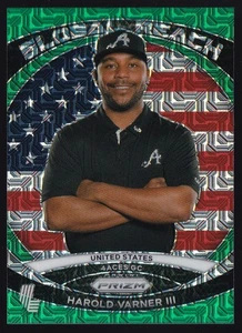 2024 Panini Prizm LIV Golf Global Reach Green Mojo /54 Harold Varner III #3 - Picture 1 of 2