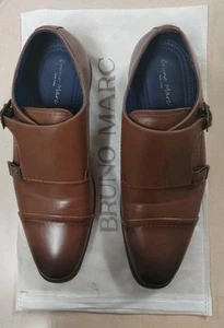 BRUNO MARC Hutchinson-2 Camel Brown Dress Shoes - Men’s Size 6 1/2 - Bild 1 von 10