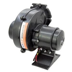 24V SEAFLO Boat Bilge Blower 130CFM Flange Flex Mount Air Ventilation Fan - Picture 1 of 3