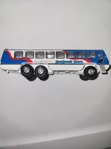 Snocoach tours the Columbia icefield Toy Bus TOUR BUS TOY - Picture 1 of 4