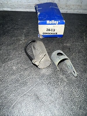 NOS HOLLEY 28-13 Ignition CONDENSER GM Ford Chrysler - Image 1 of 4