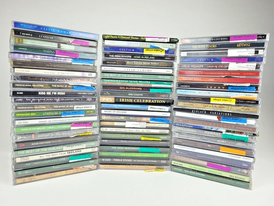 Lot Of 20+ Random Irish Celtic CDs Folk Enya Tenors Chieftains Corrs *FREE SHIP* - Image 1 of 4