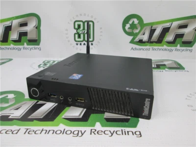 Computadora de escritorio pequeña Lenovo ThinkCentre M73 i5-4570T 2,9 GHz 8 GB de RAM sin disco duro Win8 Pro certificado de autenticidad. Foto 1 de 4