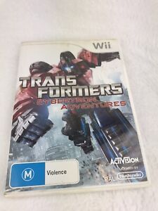 Transformers Cybertron Adventures (Nintendo Wii) (Cover & Manual Only)