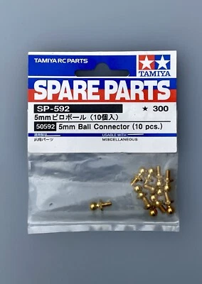 Tamiya 5mm Ball Connector (10 pcs) (#50592) For Dyna Blaster/TR-15T/Misc - Image 1 of 2