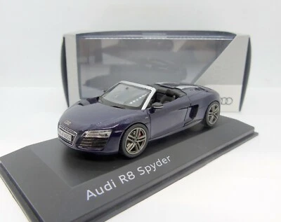 GC0878 SCHUCO / AUDI R8 SPYDER 2012 BLEU METAL 1/43 - Photo 1/4