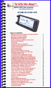 Icom ID-5100A /E Mini-Manual firmy Nifty Accessories - Zdjęcie 1 z 1