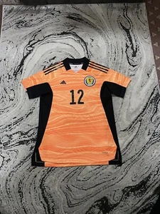 Scotland Women Player Issue Jenna Fife #12 Goalkeeper Football Shirt Rare - Picture 1 of 16