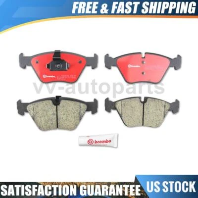 Комплект передних дисковых тормозных колодок Brembo 1 шт для 2001 2002 2003 2004 2005 2006 BMW 330Ci - Изображение 1 из 2