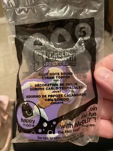 2015 McDonald's Happy Meal Spielzeug Spongebob The Movie #5 Sour Note Sound Stroh Top - Bild 1 von 2