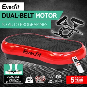 Everfit Vibration Machine Machines Platform Plate Vibrator Exercise Fit Gym Home - Picture 1 of 58