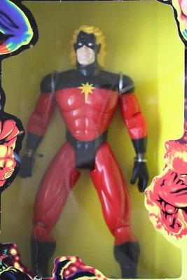 Figura de acción de cómic Capitana Marvel Universo Marvel 10" de alto Toy Biz 1997 Foto 1 de 4
