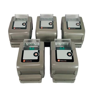 LOT OF 5 Datamax E-4205A Direct Thermal Barcode Printer Cutter No AC Adapter - Picture 1 of 12