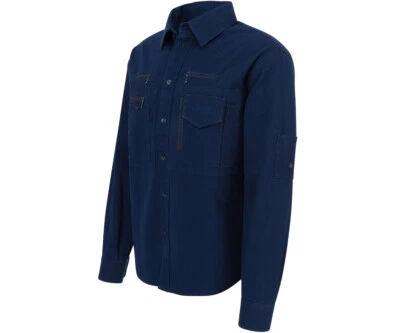 CI Outdoor Cargo Hemd Langarm Jagd Herrenhemd Cargohemd Safarihemd Freizeithemd - Bild 1 von 2