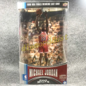 NBA 1998 Finals Winning Last Shot Michael Jordan Pro MJ Figures Basketball Card - Picture 1 of 13