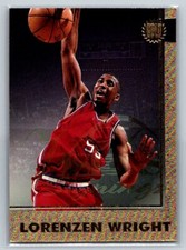 1997 Visions Signings Gold #12  Lorenzen Wright