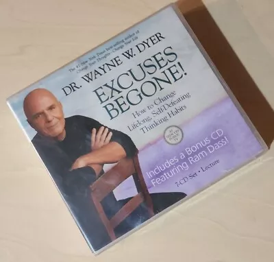 Excuses Begone Dr. Wayne Dyer New 7 CD Audio Book Unabridged Change Your Life! - Image 1 of 4