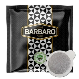50 Cialde Caffè Barbaro Miscela Nera formato 44mm ESE - Foto 1 di 3
