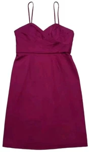 WTOO by Watters Sz8 Taffeta Ruched Sweetheart Boned Formal Party Dress Fuchsia  - Picture 1 of 7