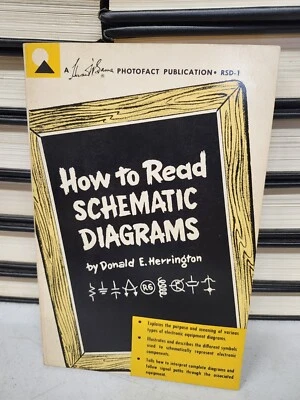How to Read Schematic Diagrams by Donald E. Herrington (1964, Paperback) VG - Image 1 of 4