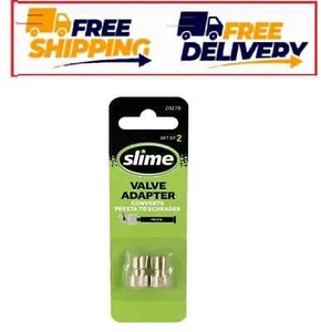 Slime Bicycle Tire Valve Adapter Presta to Schrader (Standard) - Picture 1 of 3