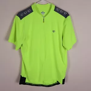 Pearl Izumi Select Cycling Jersey Mens XL Screaming Yellow High Visibility - Picture 1 of 12