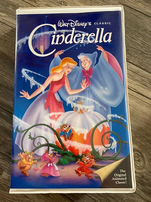 Disney Classic VHS RARE Black Diamond Cinderella Tested/Great Condition - Image 1 of 3