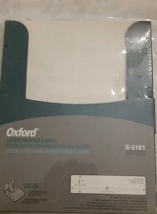 Impresora láser OXFORD etiquetas de direcciones de fácil peeling 1"x4"" E-5161 caja /2000 - Imagen 1 de 6