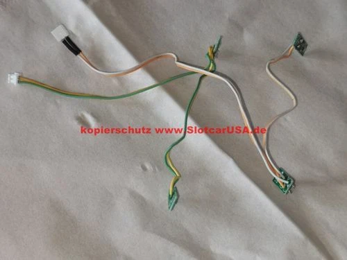 Carrera Digital 124 original SMD Licht Front und Heck mit Steckern