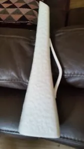 Schlanke Designer-Vase Blumenvase Porzellan weiß Hutschenreuther Selb ca. 25 cm - Bild 1 von 2
