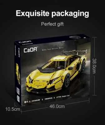 CaDA LAMBORGHINI Aventador LP700 Building Blocks Car  toys gift - Image 1 of 4