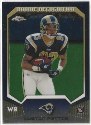 AUSTIN PETTIS -  WR - Rams - 2011 Topps Chrome Rookie Recognition RR- AP (5213a) - Image 1 of 3
