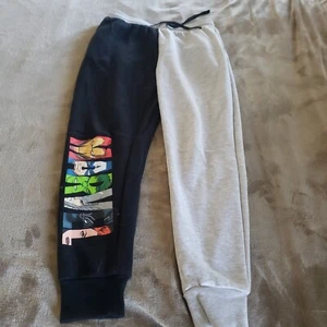 Marvel Joggers Womens Medium Avengers Black Sweatpants Used Iron Man  - Picture 1 of 12