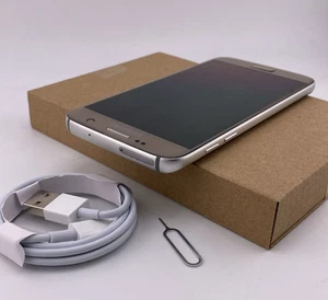 Samsung Galaxy S7 Android Mobile Phone 32GB Gold Unlocked Grade A+ - Picture 1 of 6