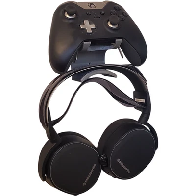 Microsoft Xbox Series X|S One 360 Controller Headset Wall Mount Holder Bracket - Image 1 of 4