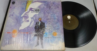SNOWFALL THE TONY BENNETT CHRISTMAS ALBUM 1970 COLUMBIA LP LE10090 SHRINK CLEAN - Image 1 of 3