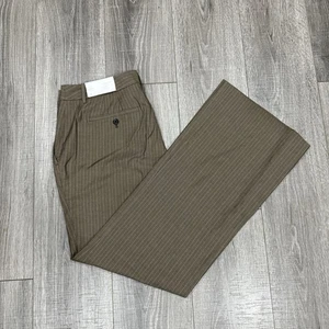 Ann Taylor Loft Damenhose 10 braun Julie Curvy Stretch Stiefel Karriere Arbeit neu mit Etikett - Bild 1 von 9