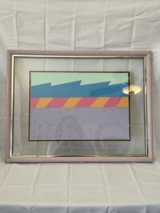 J Lichtenstein Abstract Lithograph with COA Signed And Numbered "INFINITY" - Picture 1 of 19