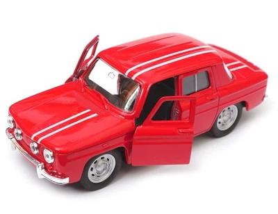 1960s Renault 8 Classic French Car Model Toy Red Diecast 1:34-1:39 Scale Welly - Image 1 of 4