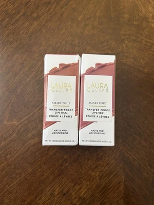 Laura Geller Transfer Proof Matte & Moisturizing  Lipsticks Clever / Expert - Image 1 of 4