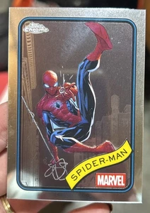 2025 Topps Chrome Marvel Trading Cards Complete Your Set Spider Man Base - Bild 1 von 3