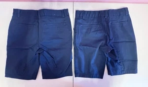 Lot Of 2 Girls Size 16 School Uniform Shorts Wonder Nation Blue - Picture 1 of 6